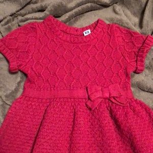 Girls sweater knit dress